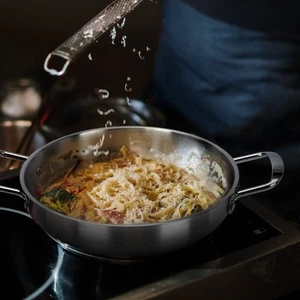 Pentola Di Ramen Pentole Vapore Per Cucinare Zuppa Acciaio Inossidabile - Foto 1 di 12
