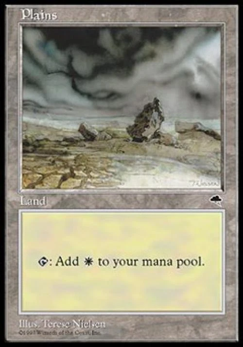 Plains - Light Play MTG Tempest - Image 1 of 1