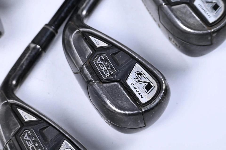Adams Idea Tech V3 Hybrid Combo Irons / 4-PW / Stiff Flex Bassara 65 Shafts - Image 1 of 4