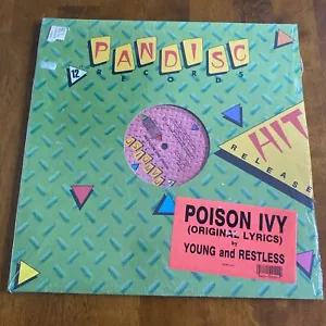 Young & Restless – "Poison Ivy" Vinyl, 12", 33 RPM Bass Music, Hip-Hop 1989 - Picture 1 of 6