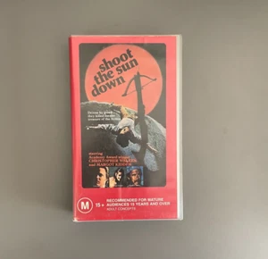 SHOOT THE SUN DOWN Christopher Walken. WESTERN. (VHS PAL) - Picture 1 of 2