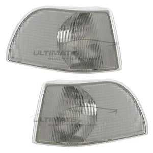 Front Indicator Lights Lamps Volvo V70 Estate 1996-2000 Clear Pair Left & Right - Picture 1 of 24