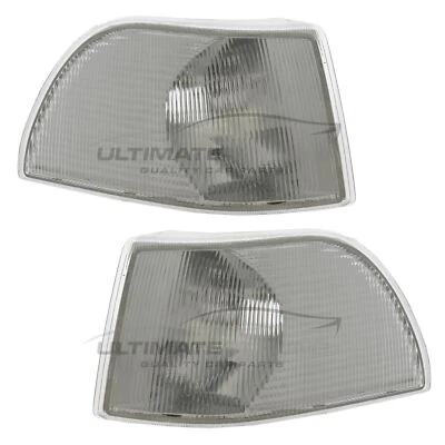 Front Indicator Lights Lamps Volvo V70 Estate 1996-2000 Clear Pair Left & Right - Image 1 of 4