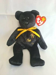 RARE Ty Beanie Baby THE END BEAR 1999 Toy from EMPLOYEE PARTY Errors/Defect NWT - Picture 1 of 12