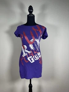 Vintage 2000s Y2K Rocawear Dress Punk Rock Purple Women’s Size L - Picture 1 of 6