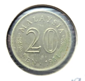 Malaysia 1981  20 Sen  👀 - Picture 1 of 2