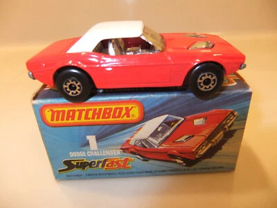 Matchbox Superfast Model No. 1 Dodge Challenger 1975 - Image 1 of 4