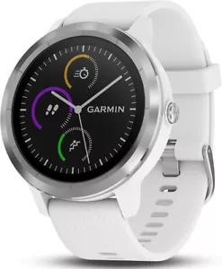 Garmin Vivoactive 3 Smartwatch GPS Cassa Bianco/Argento 43MM (Certificato Riparato) - Foto 1 di 17