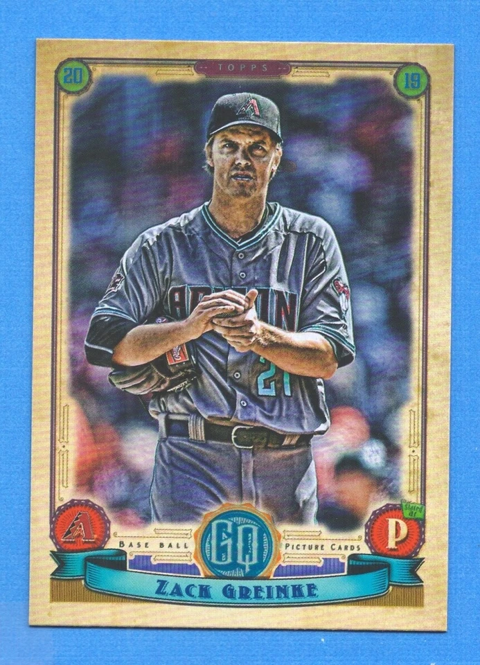 2019 Topps Gypsy Queen #62 Zack Greinke Diamondbacks - Image 1 of 1