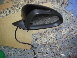 Espejo retrovisor de puerta para conductor Vauxhall Corsa D 2007 negro - Imagen 1 de 1