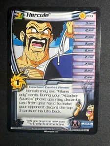 Dragon Ball Z CCG #133 Hercule LV3 Majin Buu Saga Unlimited Rare LP - Picture 1 of 2