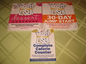 The Biggest Loser Trio - 30 Day Jump Start; Dessert CB; Complete Calorie Counter - Picture 1 of 12