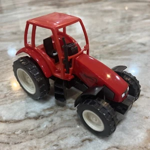 Augustine 723 Toy Tractor by New Ray Red and Black Plastic 5.5” - Picture 1 of 9