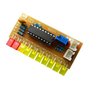 LM3915 10 Secciones Indicador de Nivel de Audio Hágalo usted mismo Kit Conjunto de Indicadores de Audio Electrónicos - Imagen 1 de 2