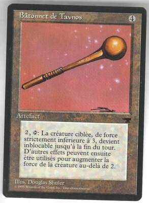 MTG French Renaissance Tawnos's Wand NM Unplayed BB Magic the Gathering - Image 1 of 2