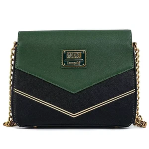 Loungefly Collection Loki Marvel Green Crossbody Bag Classic Exclusive Women's - Imagen 1 de 7