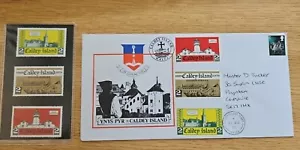 Caldey Island Cover And MNH Stamps - Picture 1 of 1