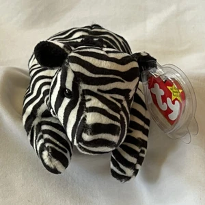 TY beanie baby collection retired 1995 Ziggy the Zebra PE #4063  - Picture 1 of 12