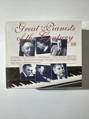Great Pianists Of The Century (box Set) - 5 CD - Box Set - Image 1 of 2