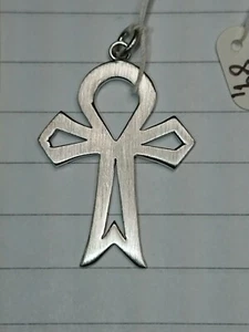 Unikat Goldschmied Schmuck Anhänger Kettenanhänger Kreuz 925 Silber NEU - Bild 1 von 5