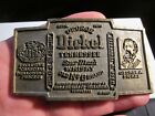 Vintage George Dickel Tennessee Sour Mash Whisky Belt Buckle No Backs - Ofc15