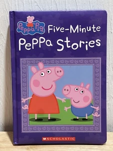 5-Minute Peppa Pig Stories Hardcover Book 8 Stories SCHOLASTIC - Picture 1 of 7