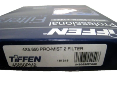 New 4x5.65" Tiffen Pro-Mist 2 Diffusion Glass Filter MFR #45650PM2 - Image 1 of 2