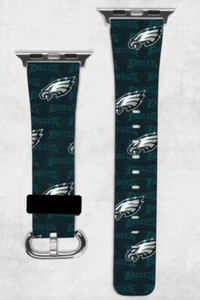 Philadelphia Eagles Apple Watch Band NEW 38/40/41 & 42/44/45 NFL Football - Picture 1 of 1