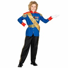 CARNEVALE COSTUME PRINCIPE AZZURRO TG. 8/10 ANNI WIDMANN