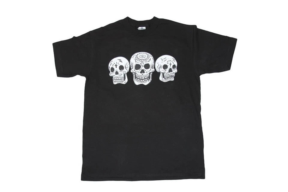 NUEVA Camiseta Día de Muertos, Día de los Muertos - 3 Calaveras Foto 1 de 1