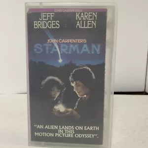 Starman VHS VCR Tape Jeff Bridges Karen Allen 1993 John Carpenter Sci-Fi Movie - Picture 1 of 3