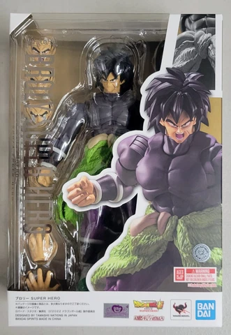 Bandai Tamashii S.H.Figuarts Dragonball Broly Super Hero USA Cover