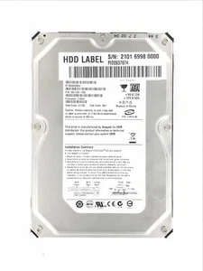 Seagate ST3500830AS 9BJ136-505 500GB 7200RPM SATA 3.0 Gbps 3.5 8MB 100406540 - Bild 1 von 2