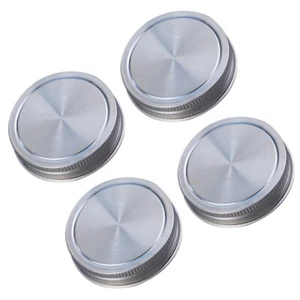 Stainless Steel Sealing Cover Jar Lids Metal Canning Caps Leak Proof - Picture 1 of 11