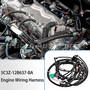 For 2005-07 Super Duty Ford 5C3Z-12B637-BA Engine Wiring Harness 6.0L 11/4/2004 - Picture 1 of 10