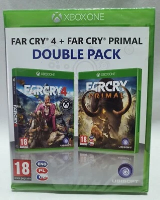 Far Cry 4 / Far Cry Primal Double Pack Microsoft Xbox One NEW FACTORY SEALED - Image 1 of 3