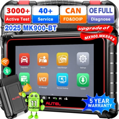 Autel MaxiCOM MK900-BT PRO Full System Diagnostic Bidirectional Scanner Tool Foto 1 de 4