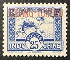 FRANZÖSISCHE POST IN KOUANG-TCHEOU 1937-41 25c blau MM