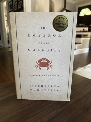 The Emperor of All Maladies by Siddhartha Mukherjee Signed Bookplate - Image 1 of 2