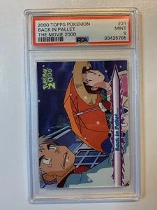 Topps Pokemon the Movie 2000 #21 Back in Pallet... PSA 9 MINT - Bild 1 von 2