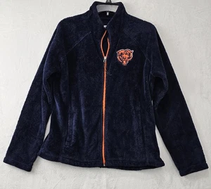 NFL Chicago Bears Women's Slim Fleece Breaker Jacket XL READ - Picture 1 of 15