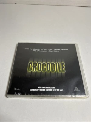 Crocodile SEALED PROMO SCREENER DVD 2000 RARE OOP Horror Tobe Hooper - Image 1 of 3