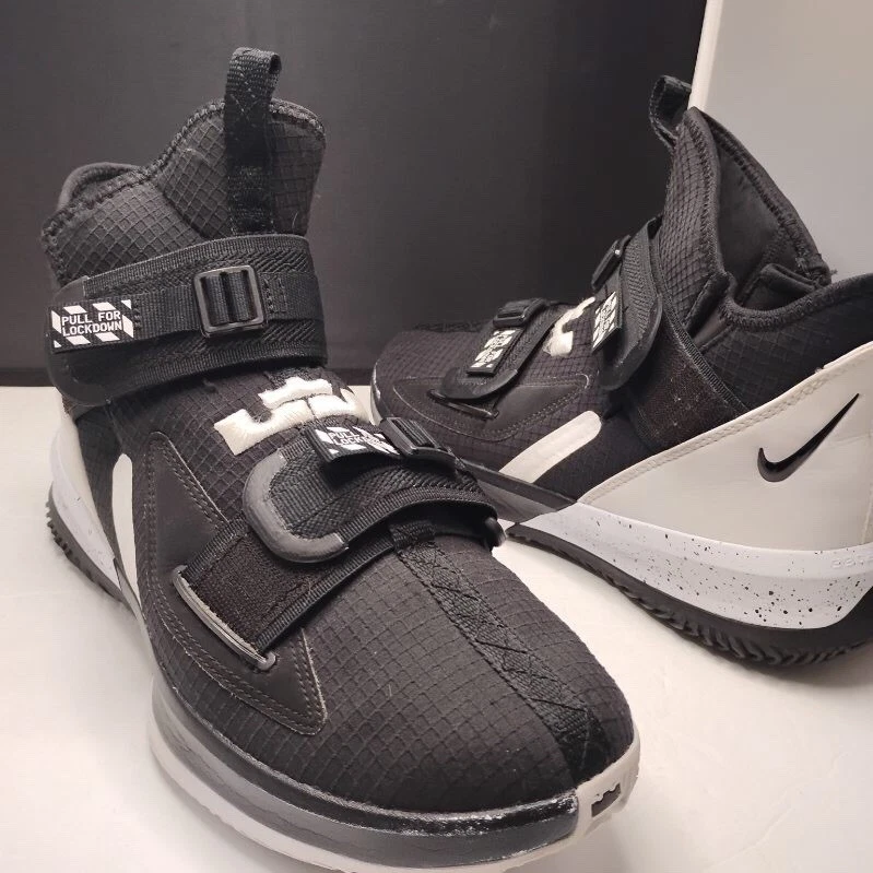 Nike LeBron Soldier 13 SFG TB Black White for Sale | Authenticity
