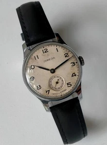 Pobeda 2602 Model CHN-44K Vintage Original Soviet Mechanical Watch 1 MChZ 1952 - Picture 1 of 11