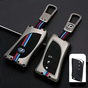 Key Fob Case Cover for Lexus ES UX LS500 LC NX350 LS 570 Key Protection Keychain - Picture 1 of 6