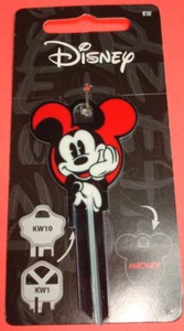 NEW Super CUtE Disney Mickey Mouse Head Shape KW1/KW10 house key blank - Picture 1 of 4