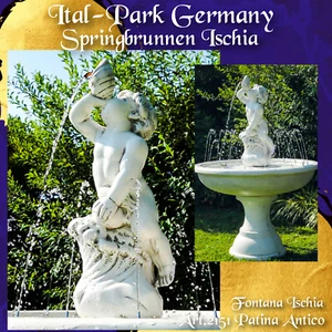   Standbrunnen Brunnen Springbrunnen Gartenspingbrunnen Beckenbrunnen Fontaine - Picture 1 of 4