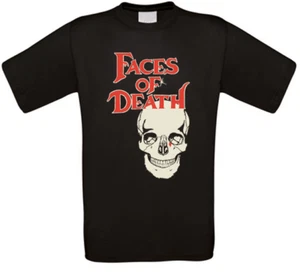 Faces of Death Gesichter des Todes Horror Kult Movie T-Shirt alle Größen NEU - Bild 1 von 1