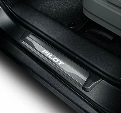 OEM Honda PILOT WHITE Illuminated Interior Door Sill Trim (08E12-TG7-100A) Foto 1 de 4