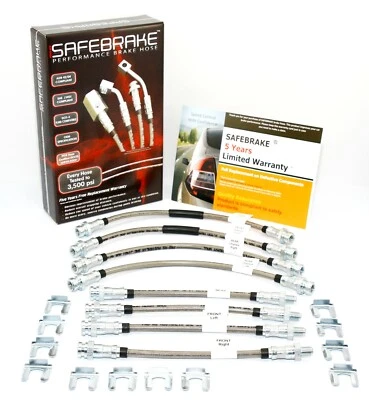 Dodge Stealth 3.0L V6 1990-1996 Brake Upgrade - SAFEBRAKE Performance Hoses - Image 1 of 4
